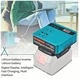 carboss 120W เครื่องแปลงไฟ ไร้สาย Power Inverter DC 21V To 2…