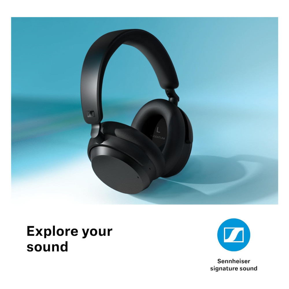 Sennheiser Accentum Wireless หูฟังไร้สายเสียงรองรับ built-in 5 Band equalizer พร้อมไมค์โครโฟน 2 ตัว ราคา ถูกที่สุด ดีลบีเคเค แกลเลอรีภาพที่ 3