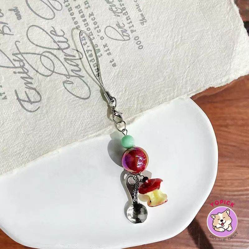 สําหรับ IPhone 16promax 16pro 16 16plus 15promax หญิง 11 12 Xsmax 7plus สายผลไม้ Pit เคสโทรศัพท์ใหม่ 14 13 12mini 13mini Xr การ์ตูน BB - รูปที่ 5