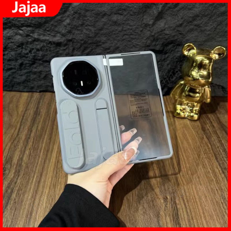 หรูหราสายรัดข้อมือซิลิโคนสําหรับ Honor Magic V5 V3 Vs3 5G บานพับแม่เหล็กพับที่มองไม่เห็นวงเล็บกันกระแทกปกแข็ง