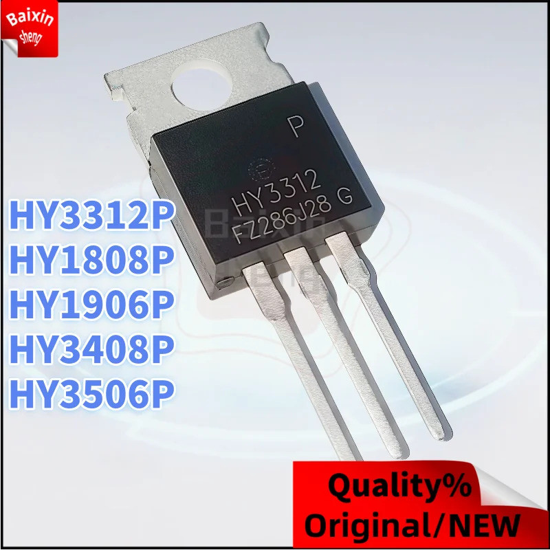1-5PCS HY1808P HY1808 HY1906P HY1906 HY3312P HY3312 HY3408P HY3408 HY3506P HY3506 TO-220 Field-effec