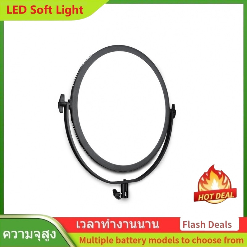 🌟SL-360A SL-500ARC LED soft light, dual color temperature LED, 360 degree camera fill light