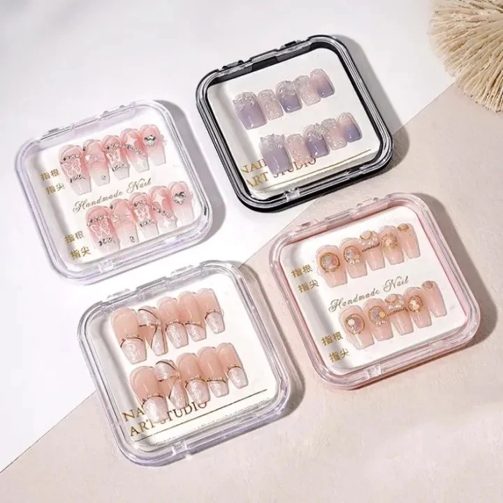 COZII กล่องใสขอบมน บรรจุภัณฑ์เล็บพลาสติกพกพา thumbnail 7