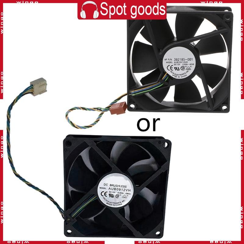 90*90*25mm 9025 DC 12V 0.6A 4-Pin PWM Computer Cooling Fan For Delta AUB0912