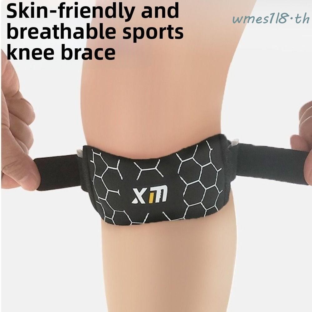สายรัดเข่า Patella Support แบบ breathable สำหรับการออกกำลังกายและขี่จักรยาน