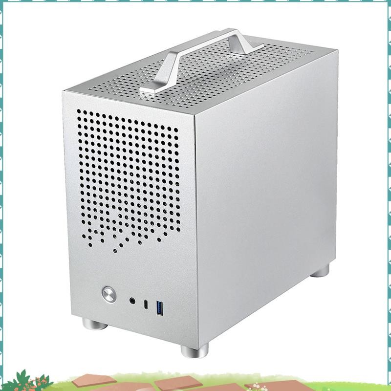 Uejfrdkuwg Micro-ITX Case PC Case SKTC A17 SGCC เคสคอมพิวเตอร์รองรับ Micro-ITX Mini PC