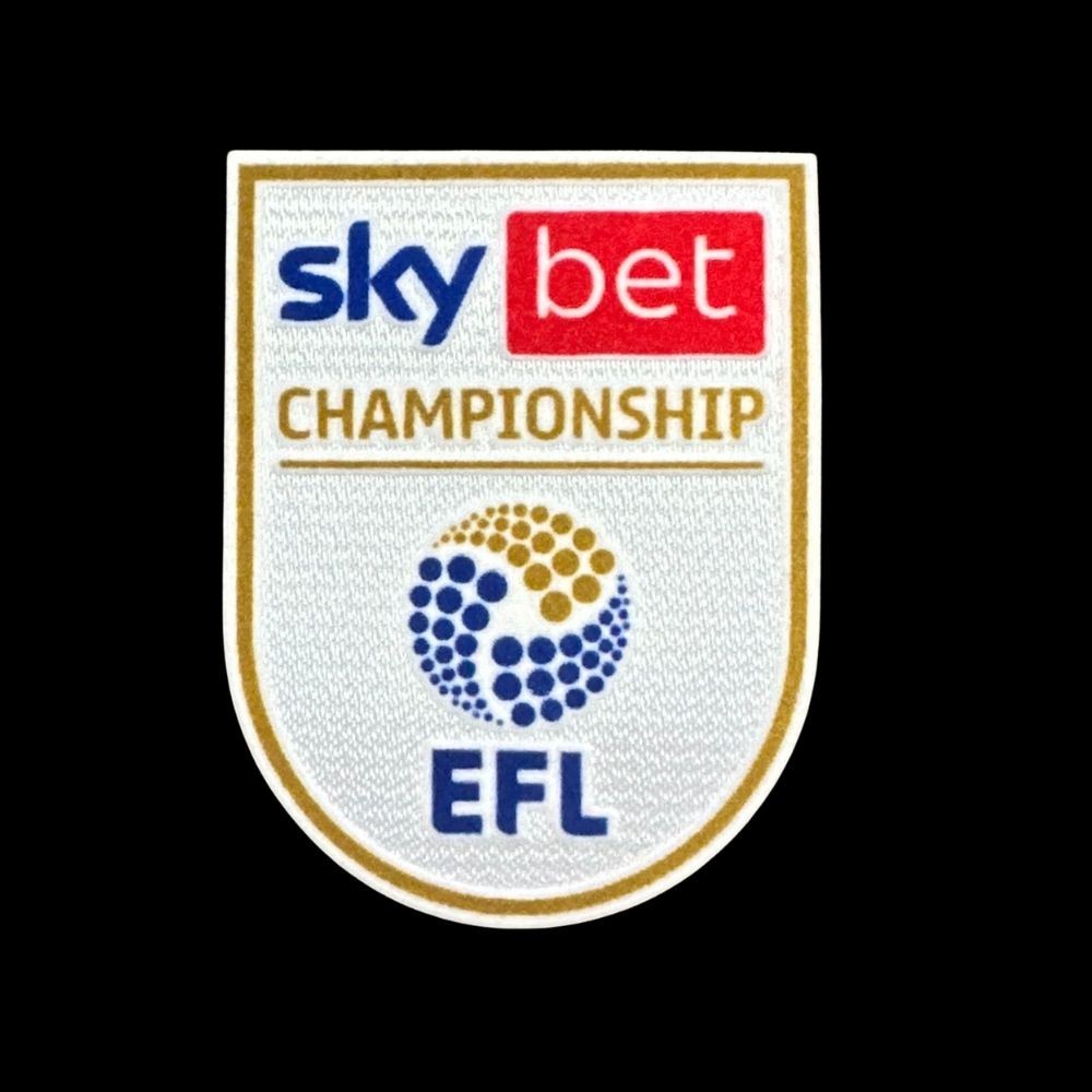 อย่างเป็นทางการ EFL Championship Skybet 2025-26 ขนาดผู้เล่น Patch