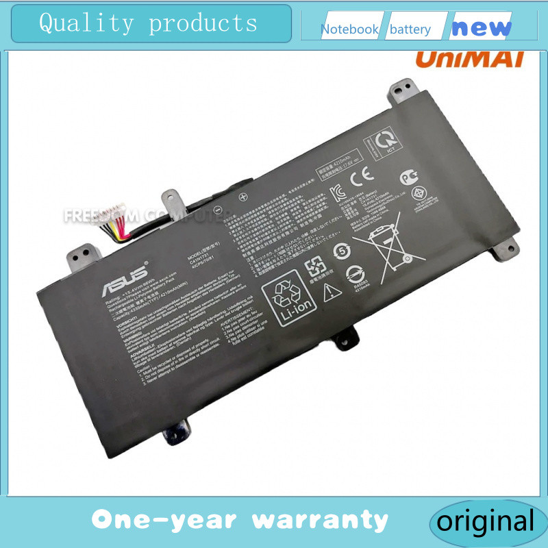 BATTERY-NOTEBOOK แบตเตอรี่โน๊ตบุ๊ค(แท้) C41N1731 ASUS ROG Strig GL704G GL504G G515G (แบบที่ 2) best 