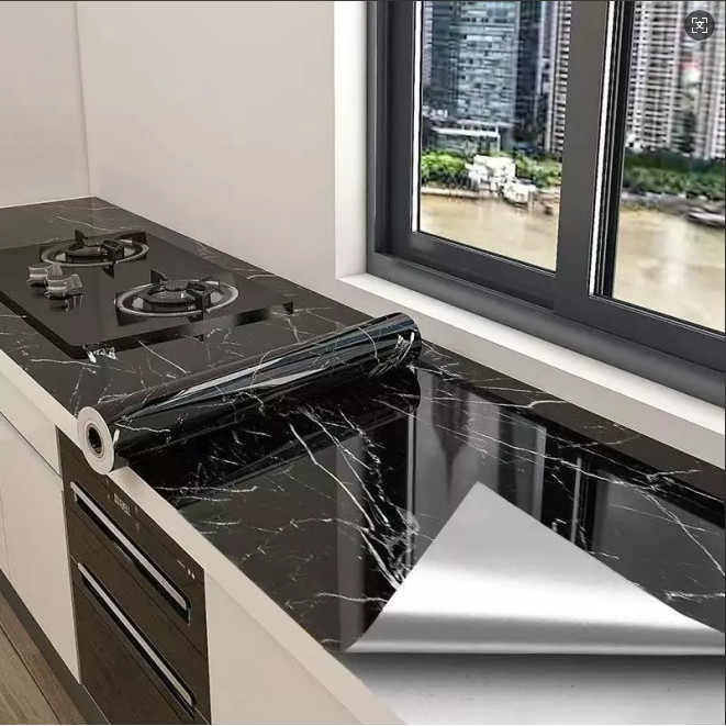 ทนอุณหภูมิสูง สติกเกอร์ครัว กันน้ำ น้ำมัน ทนไฟ ป้องกันการเปรอะเปื้ออุณหภูมิสูงและทำความสะอาดง่าย60*5Mสติ๊กเกอร์กันน้ำมัน - รูปที่ 4