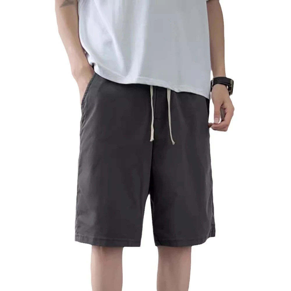 กางเกงขาสั้นผู้ชาย ผ้าไหมน้ำแข็งและไลโอเซลล์ thumbnail 6