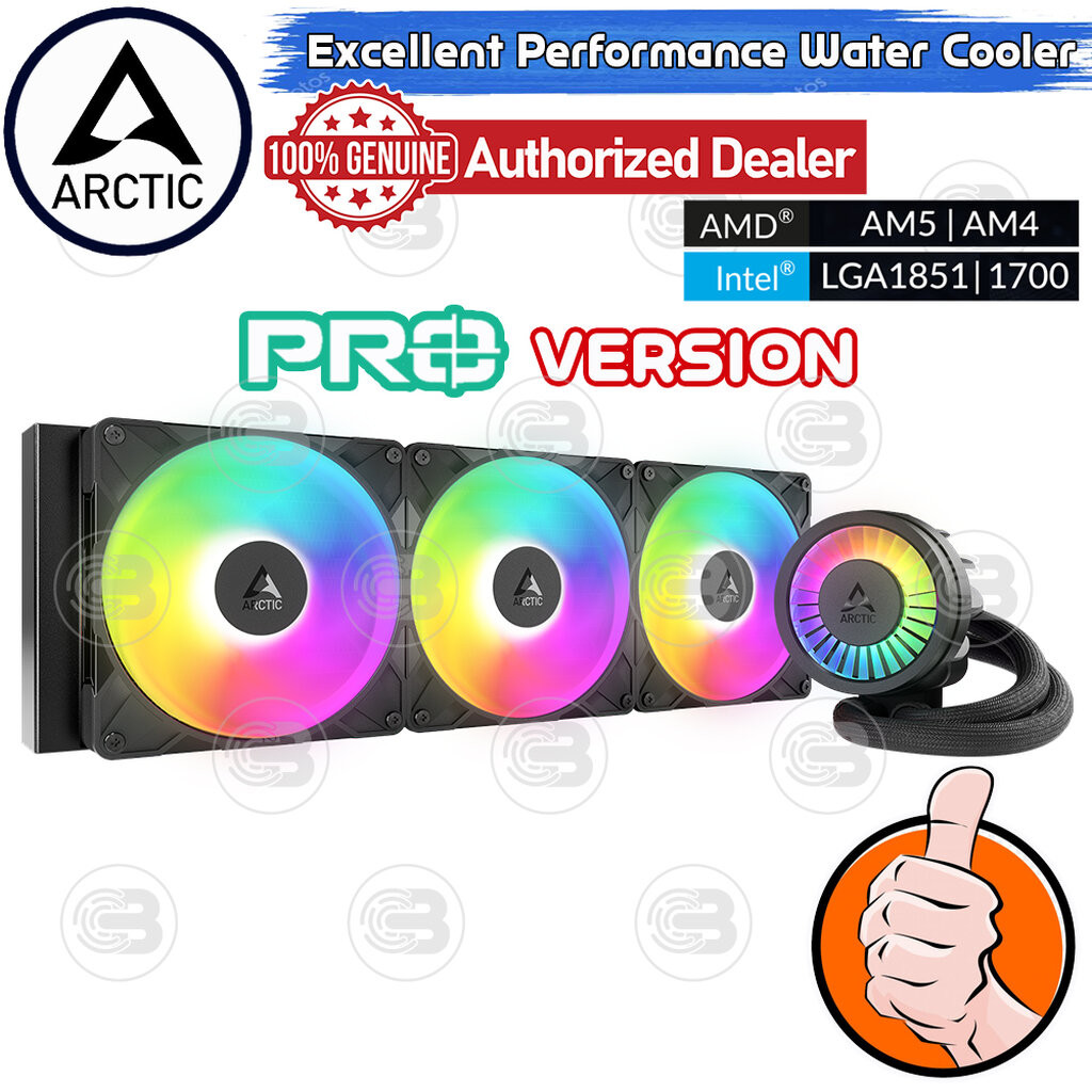 [CoolBlasterThai] ARCTIC Liquid Freezer III PRO 420 A-RGB Black (All-In-One CPU Water Cooler) (LGA1851/1700/AM5/AM4)