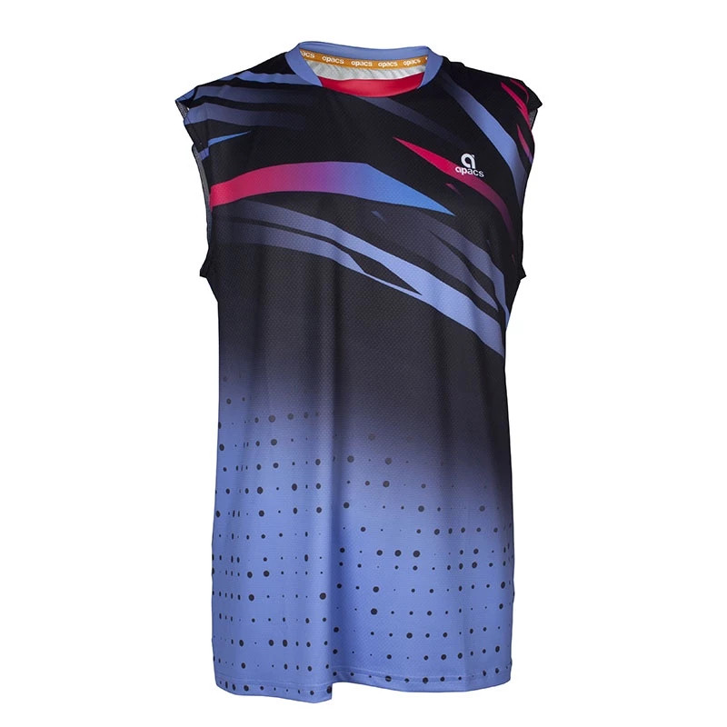 APACS SLEEVELESS SL-22220 (สีดําม่วง)