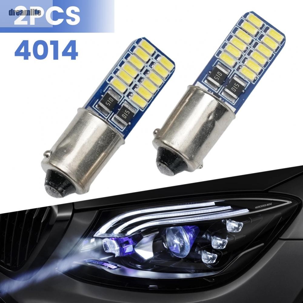 ตัวบ่งชี้แดชบอร์ดที่ทนทาน 4014 ชิป BA9S CANBUS เอาต์พุตไฟสูงกว่า