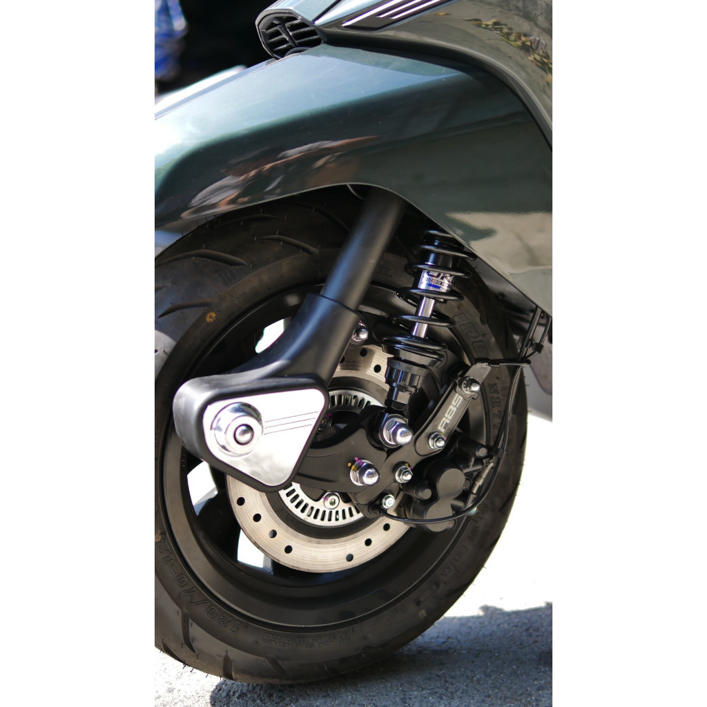 โช๊คหน้าใส่ Lambretta X300 รุ่น AdvancePlus โช๊คOKD
