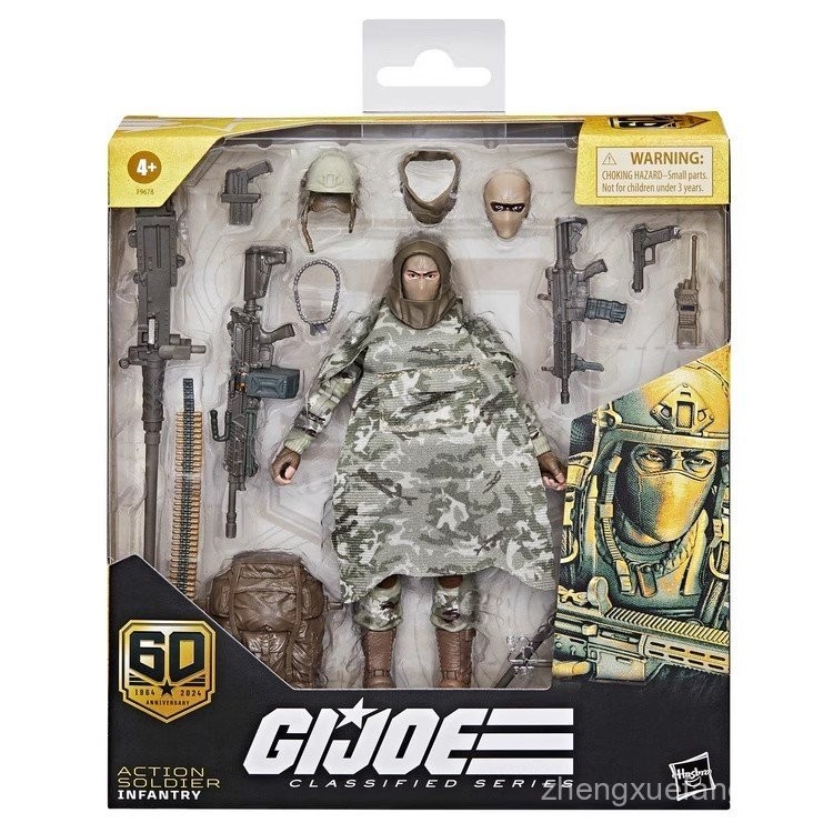 Hasbro GIJOE กองกําลังพิเศษ 60 ปี Polar Soldier Night Fox