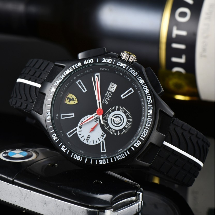 Ferrari นาฬิกาข้อมืออินเทรนด์ลําลองอินเทรนด์แฟชั่นนาฬิกาสุดเท่ทุกคู่