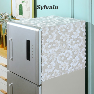 ​​Warp ถัก ผ้าคลุมตู้เย็น ผ้าคลุมเครื่องซักผ้า Universal Fit…