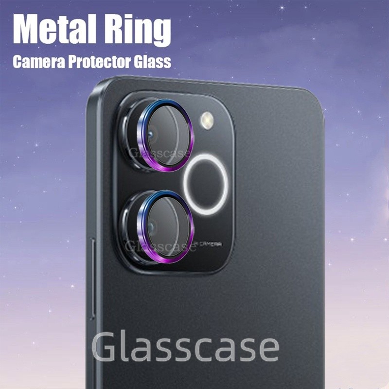 สําหรับRealme Note 70 7 0 T 70T Note70 Note70T RealmeNote70 RealmeNote70T 2025 9H HDกระจกนิรภัยอลูมิเนียมโลหะกล้องเลนส์ProtectorScreenป้องกันฟิล์ม