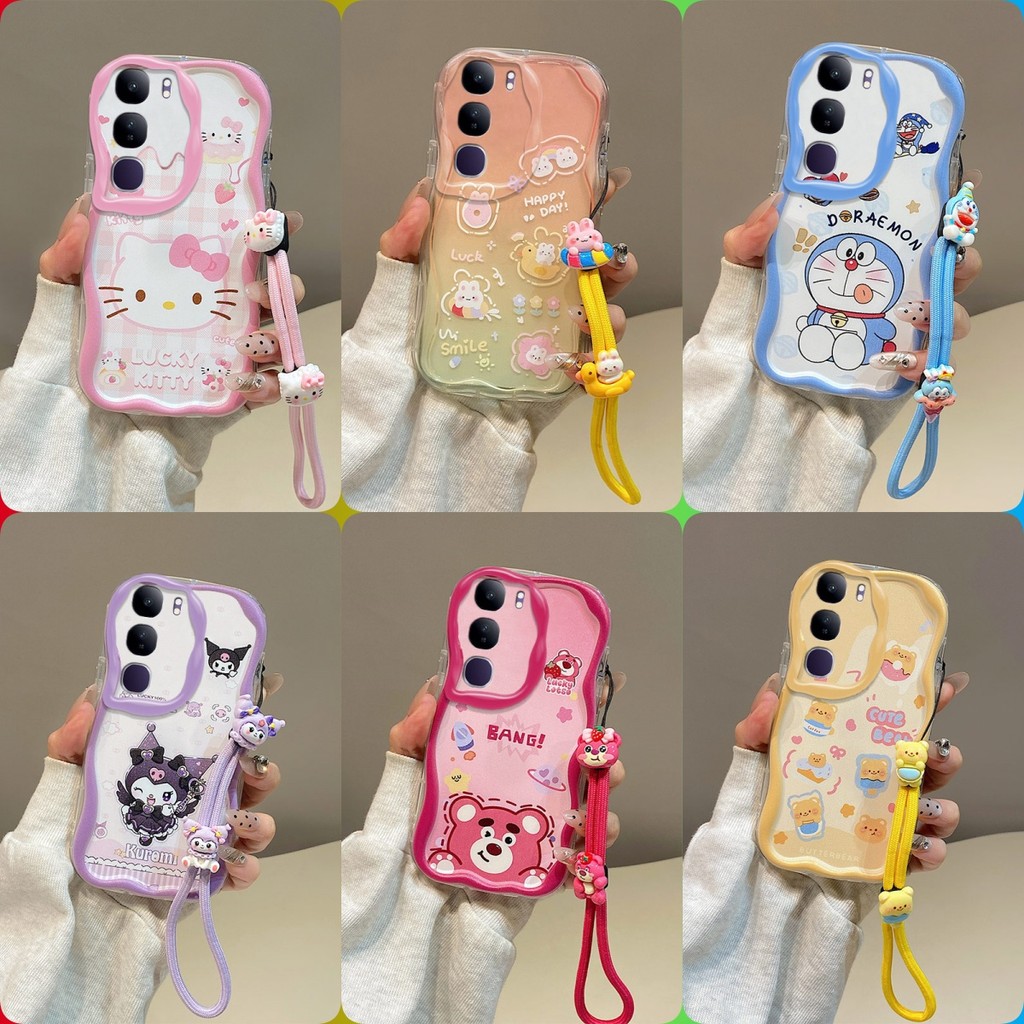 เคส VIVO Y200 เคสโทรศัพท์ซิลิโคนอ่อนนุ่มน่ารักการ์ตูน