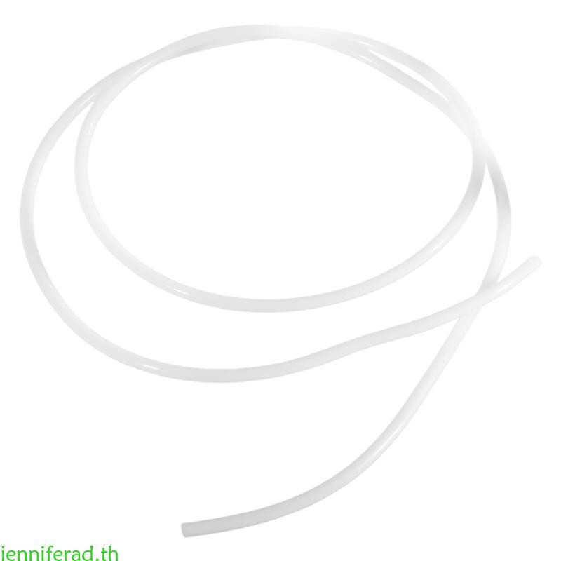 Jenniferad PTFE สําหรับท่อท่อท่อยืดหยุ่นสีขาว PTFE Tube Connector สําหรับ 1 75 Filament