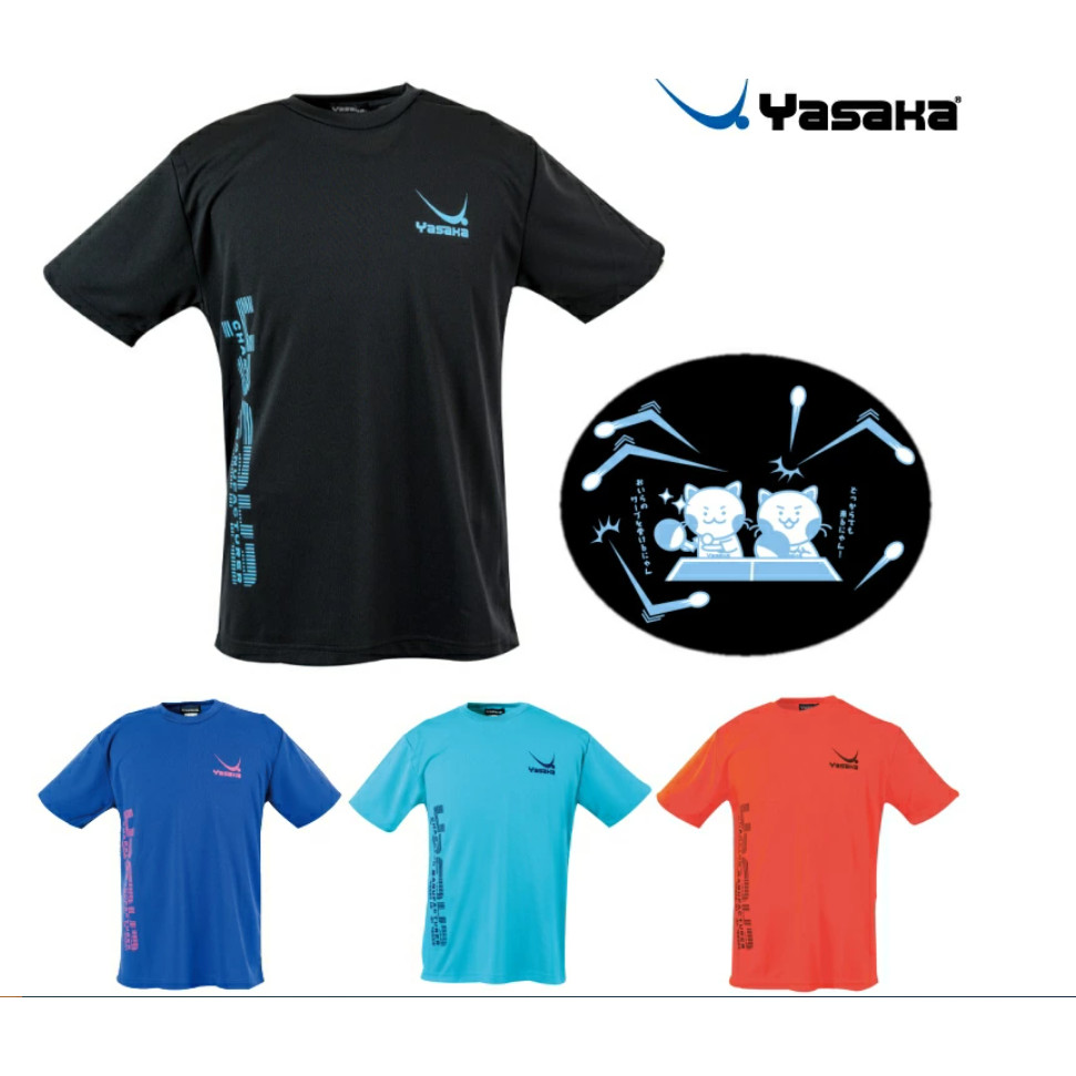 เสื้อปิงปองแขนสั้น Yasaka Limited Edition แบบวัฒนธรรม จากญี่ปุ่น