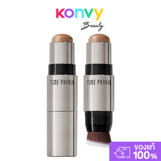 Time Phoria Eclipse Spark 2in1 Face Contour 7g คอนทัวร์สติ๊ก 2-in-1 มาพร้อมแปรงในตัว.