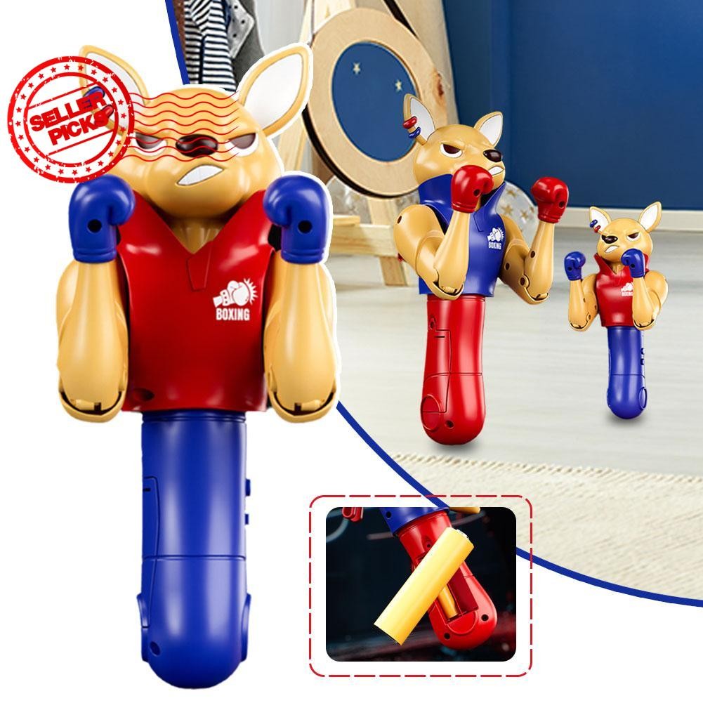 Creative Boxing Dog กดเสียงสามารถบันทึก Decompression Versus ของเล่นของเล่น Y8w9