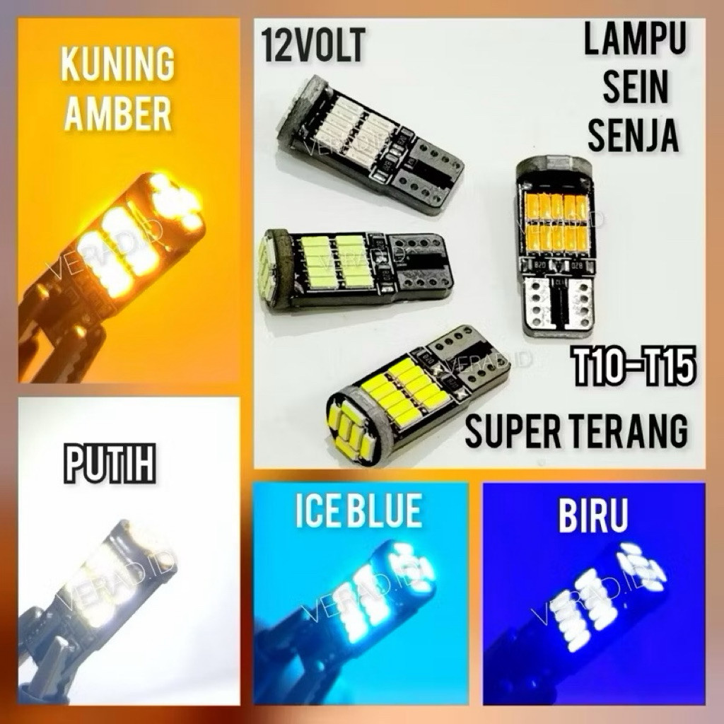T10 Canbus 26 Led SMD 4014 W5W Dusk Sen Dajjal Mini DC 12V