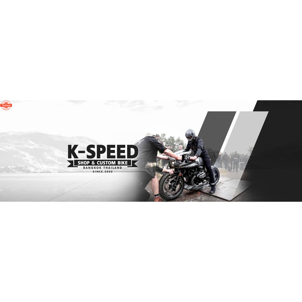 น็อตปลายแฮนด์ CNC สีดำ/ไทเทเนียม Honda CL300 CL500 ส่งจาก K-SPEED CL25