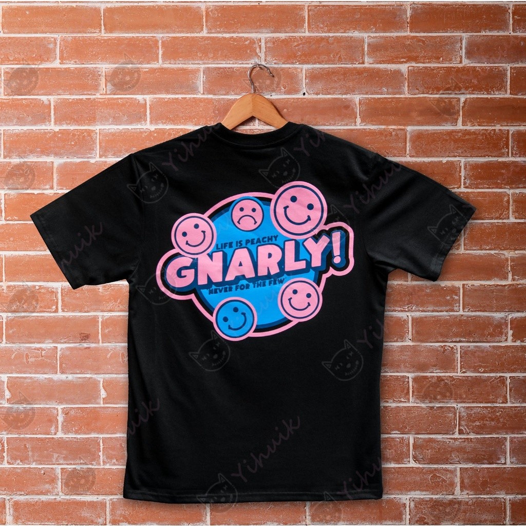 S-5XL เสื้อยืด doodle tee gnarly