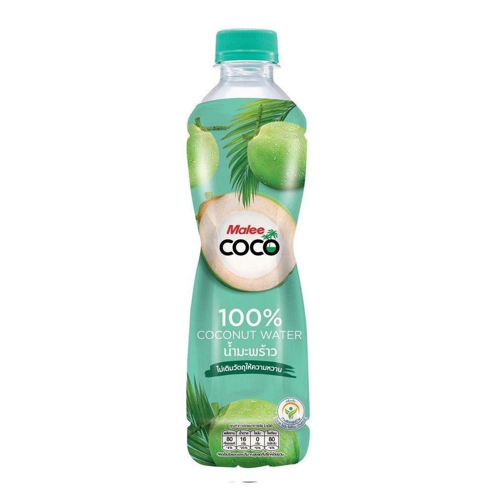 [6ชิ้น] มาลี โคโค่ น้ำมะพร้าว 350มล. Malee Coco Coconut Water 350ml.