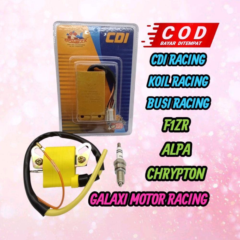 CDI RACING UPGRADE PACKAGE F1 ALFA F1ZR FORCE 1 CDI RACING COIL RACING SPARK PLUG POWER INCREASE 20%