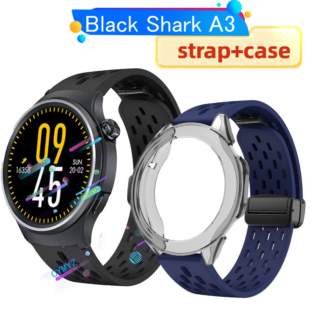 เคส Black Shark A3 ฟิล์มกันรอยหน้าจอ สาย Black Shark A3 สายซิลิโคน สายรัดข้อมือกีฬา