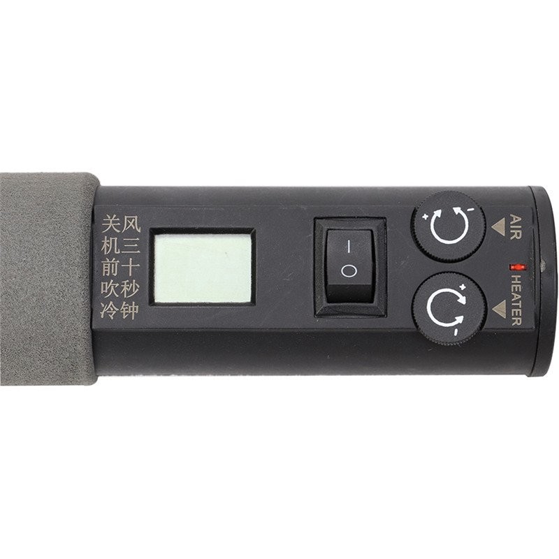 Hot Air จอแสดงผลดิจิตอล Air 8858 การค้าต่างประเทศควบคุมอุณหภูมิแบบพกพา 220v8018LCD อุณหภูมิควบคุม 11