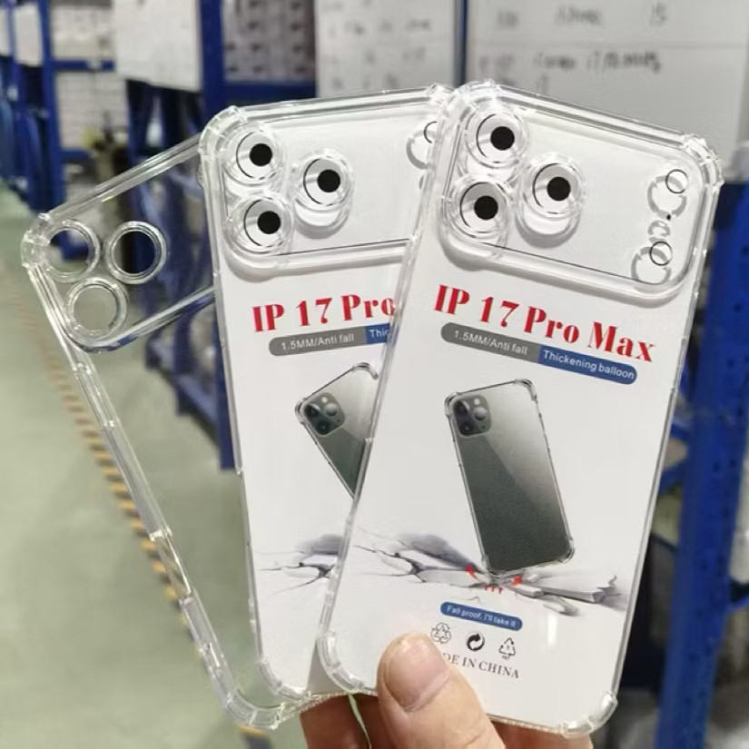 จัดส่งทันที เคสใส สำหรับ Iphone 17 17Pro 17Air 17Promax 17 Air 16 11 12 13 14 15 Pro Pro Max Plus 7,8,se2 เคสใสกันกระแทก