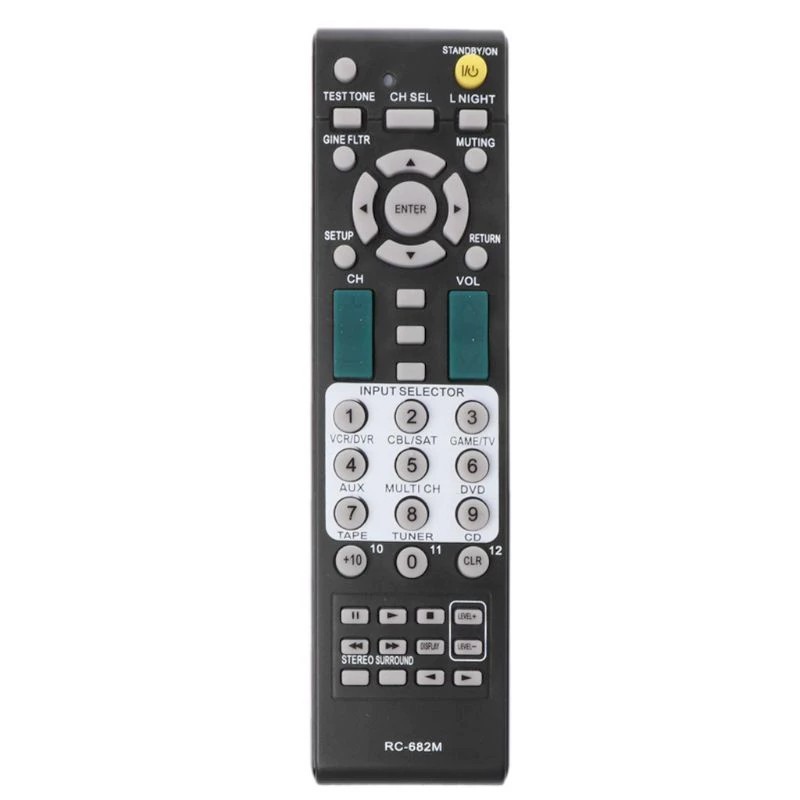 รีโมทคอนโทรล Onkyo AV Player สําหรับ RC-682M RC-682R RC682M TX-SR506 RC-681M TX-SR503 TX-SR605 TX-SA8560 TX-SR707 RC606S HT-R-SR550 HT-R550 HT-R600