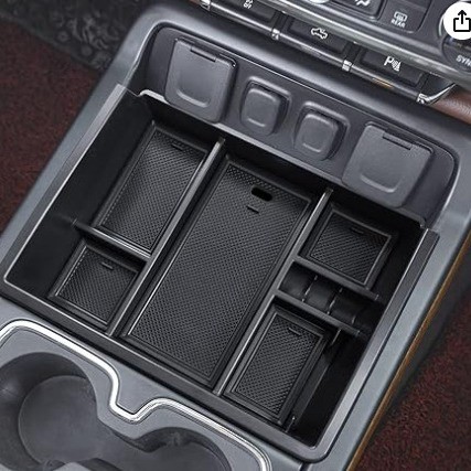 เหมาะสําหรับกล่องเก็บที่เท้าแขน GMC Chevrolet Silver ado/GMC Sierra 1500