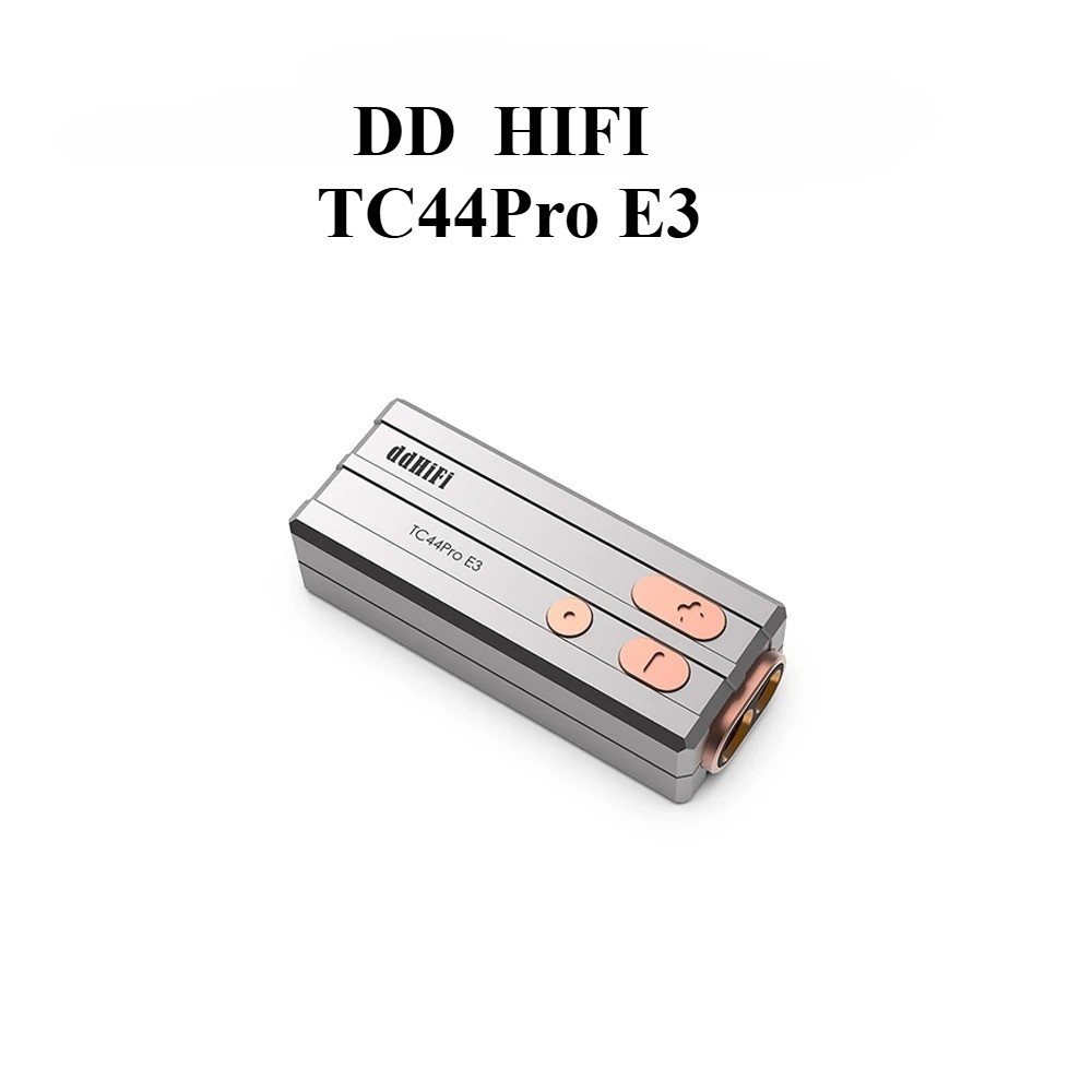 DD ddHiFi TC44Pro E3 Hi-Res DAC/AMP Adapter พร้อม Dual CS43198 DAC, 3.5 มม.และ 4.4 มม.เอาต์พุต Balan