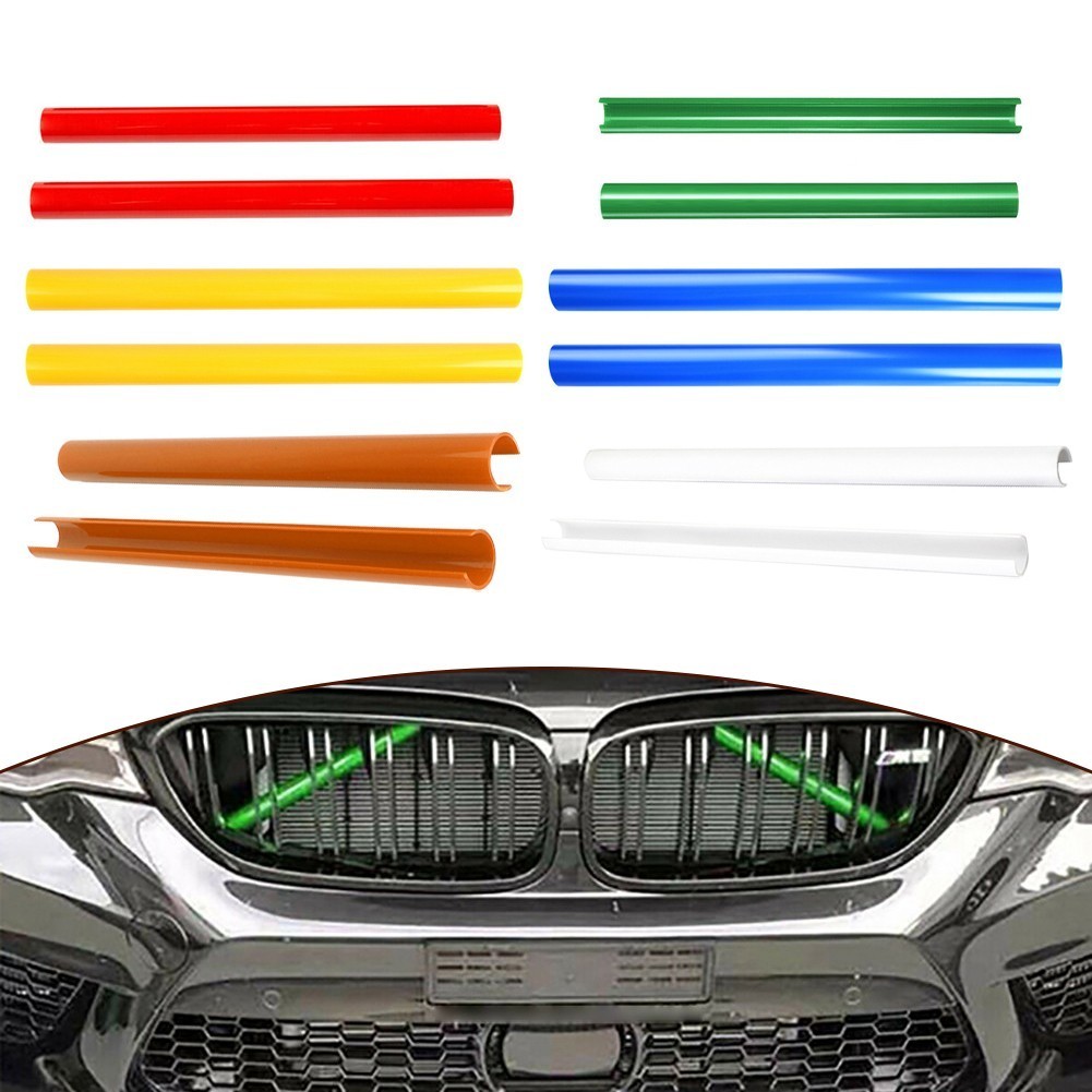 【ใหม่】ตัว C รองรับสี Grill Bar V Brace Wrap สําหรับ BMW F07 F10 F11 F18 F06 F12 ⭐  August⭐
