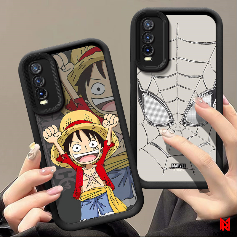 เคส VIVO Y20 Y20S Y12S Y12A อะนิเมะสไตล์ TPU นุ่มซิลิโคนป้องกันการตกโทรศัพท์กรณีสไตล์ 2