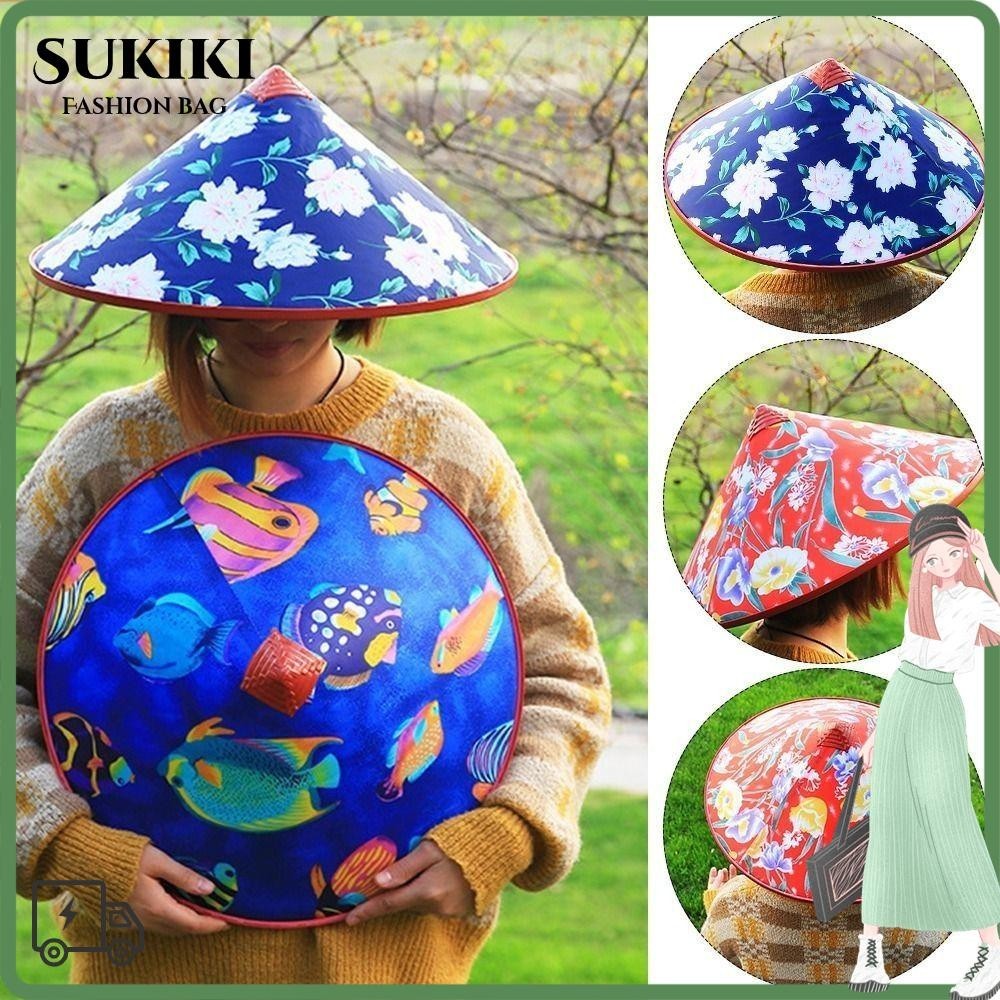 Sukiki Pompom เม็กซิกัน, Muitistyles หมวกกันฝนสไตล์ฮาวาย, คอสเพลย์ฮาโลวีน, กันแดดกลางแจ้ง