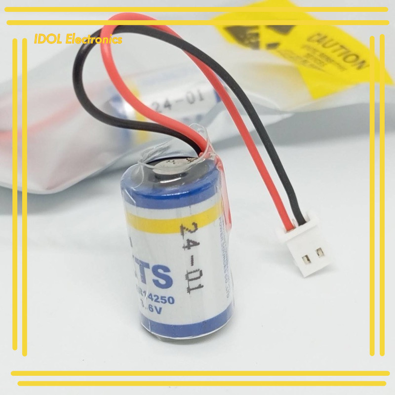ราคาถูก! KTS ER14250 แบตเตอรี่ KTS ER14250  แบตเตอรี่พีแอลซี plc