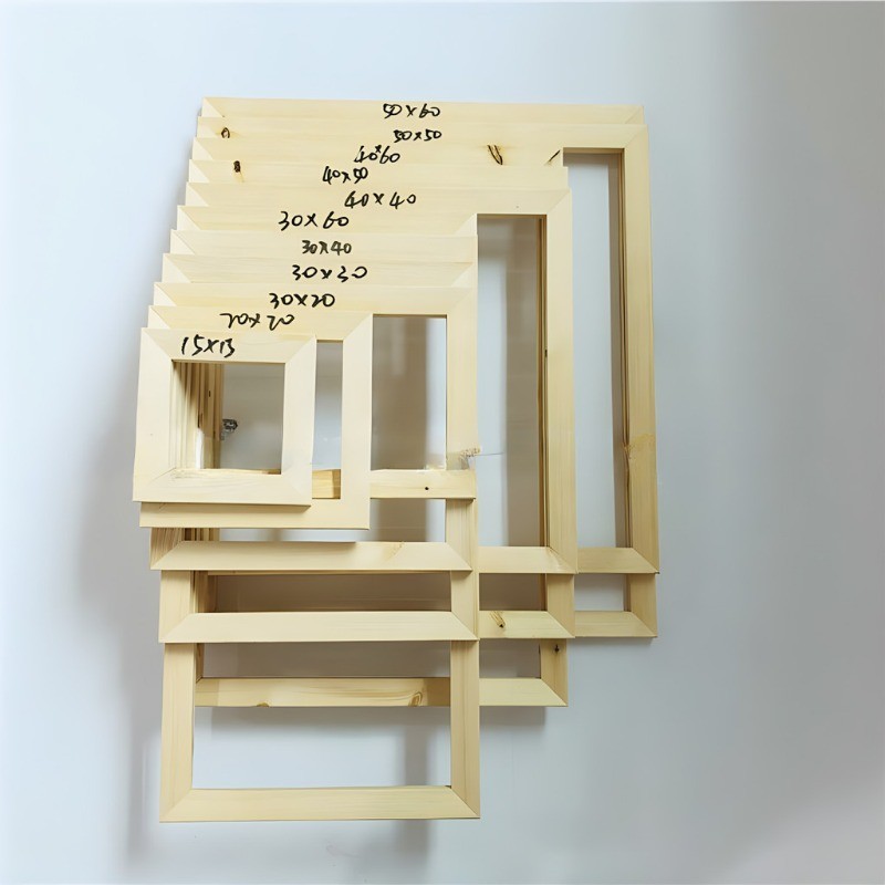 Fitness กรอบรูปไม้  เหมาะสำหรับภาพวาด รูปถ่าย ขนาด 20x20cm. / 30x40cm. / 40x50cm. / 50x50cm.