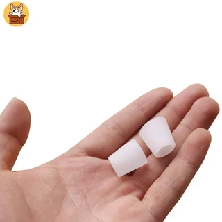 Am-az2pcs ซิลิโคนเจล Toe Protection Sleeve Pedicure Little Finger Tube Corns Blisters Bunion Corrector Pinkie Protector