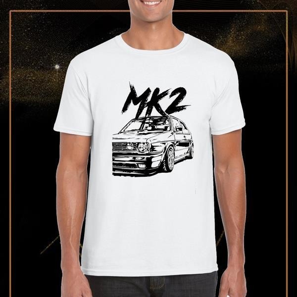 คลาสสิก VW Golf Mk2 Car Men T Shirt