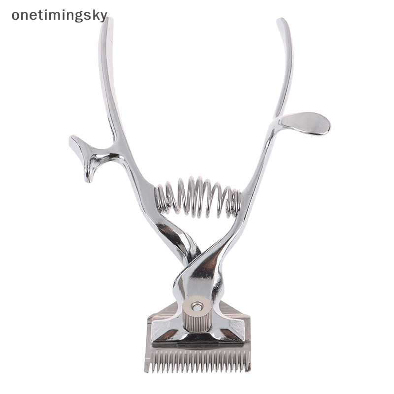 Onetimingsky Manual Low Noise Hair Clipper Vintage ตัดผมมือ Clipper ผมแบบพกพา OMY