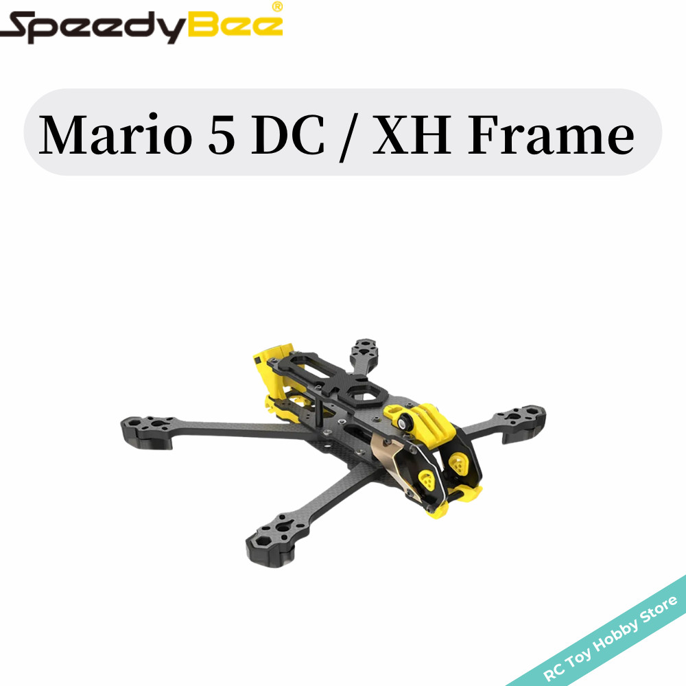 Speedybee Mario ชุดกรอบโดรนแข่งขัน 5 เฟรม รุ่น DC XH พร้อมแผ่นคาร์บอนไฟเบอร์ FPV Freestyle RC