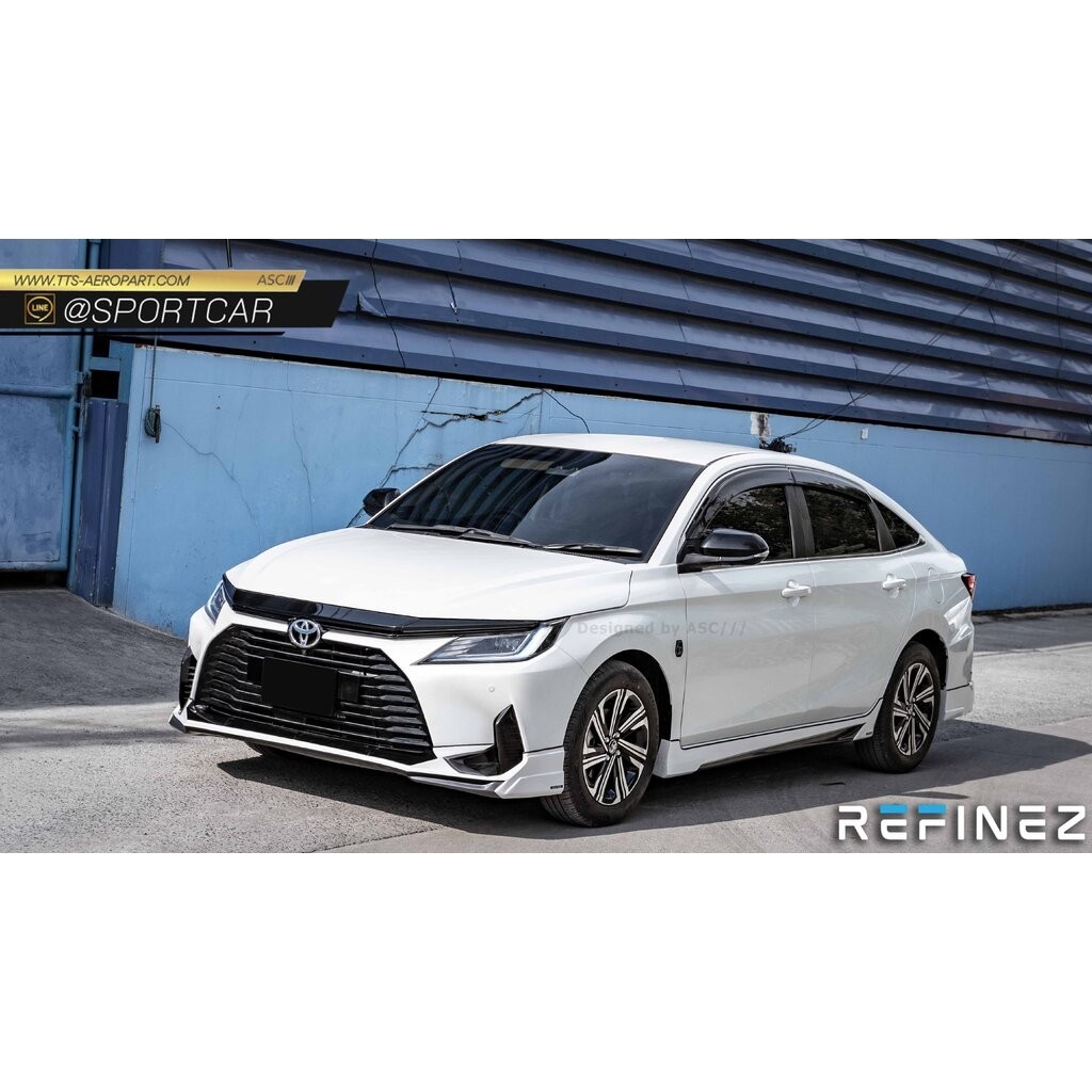 ชุดแต่ง Yaris Ativ 2023 2022 ทรง REFINEZ by ASC - ชุดแต่ง New Yaris ATIV, New Yaris ATIV แต่งสวย, สป