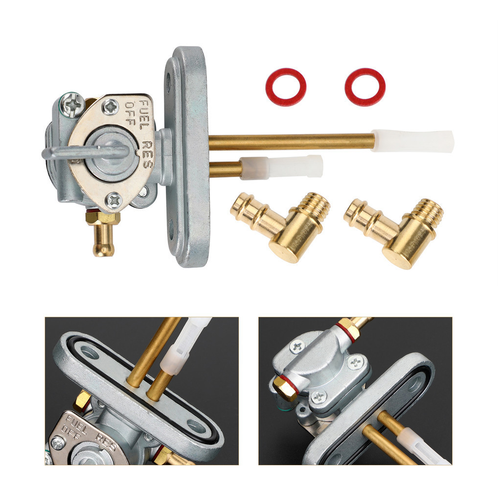 ถังแก๊สวาล์วไก่น้ํามันเชื้อเพลิง Petcock สําหรับ Yamaha XS650 XS750 พิเศษ XS850 XS1100