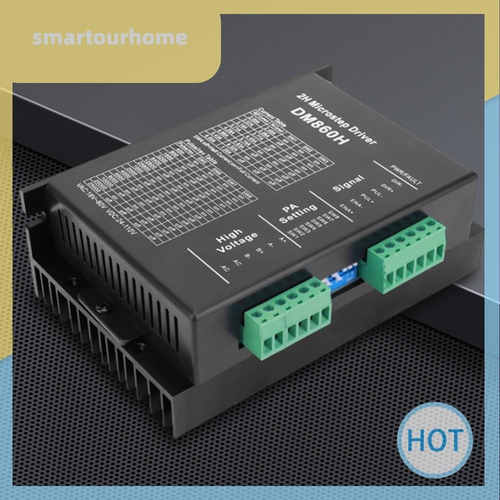 [smartourhome.th] Dm860h DM860 ไดรฟ์ไมโครสเต็ป 2 เฟส Stepper Driver Fit สําหรับ Nema34 Stepper Motor